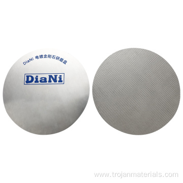 Metallographic DiaNi Diamond Disc grinding and polishing